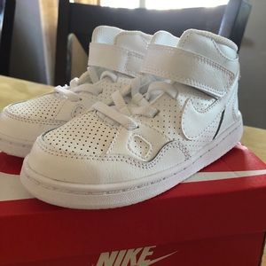 White Nike Toddler Shoes